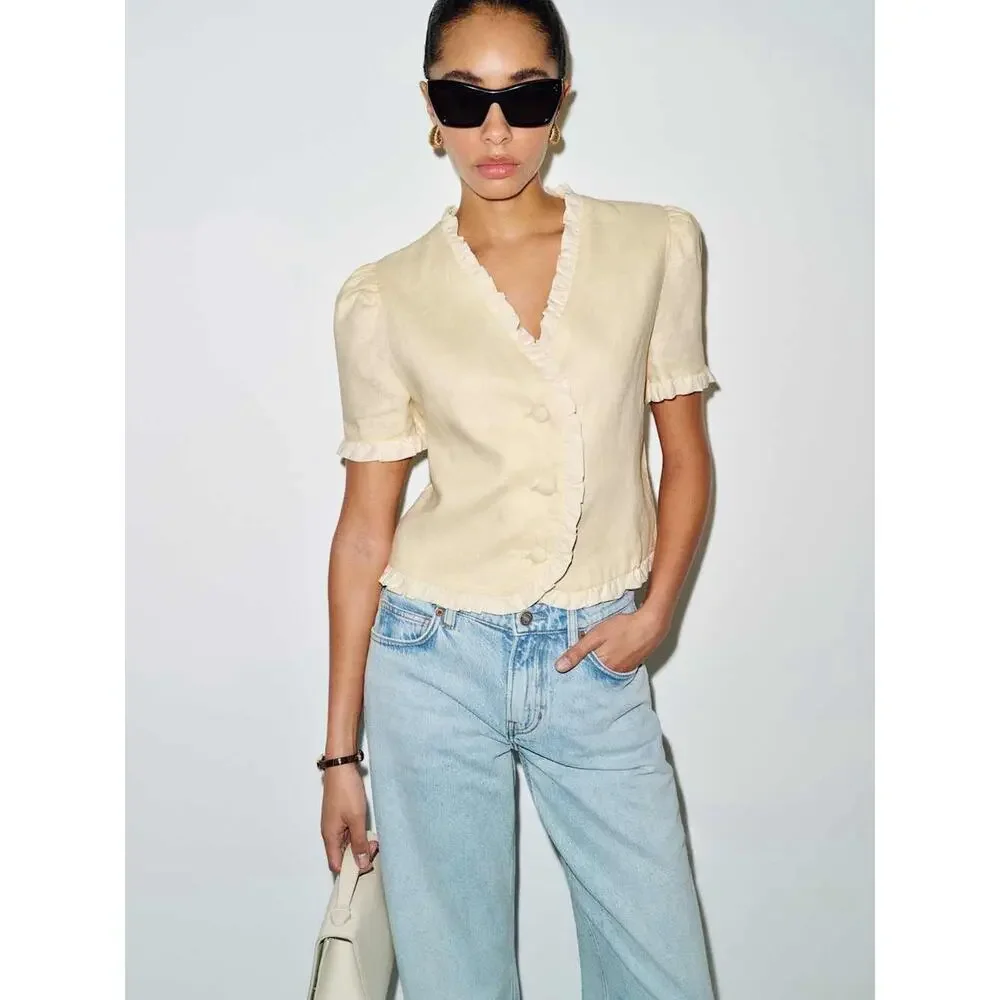 Reformation bess linen